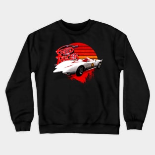 speed racer retro Crewneck Sweatshirt